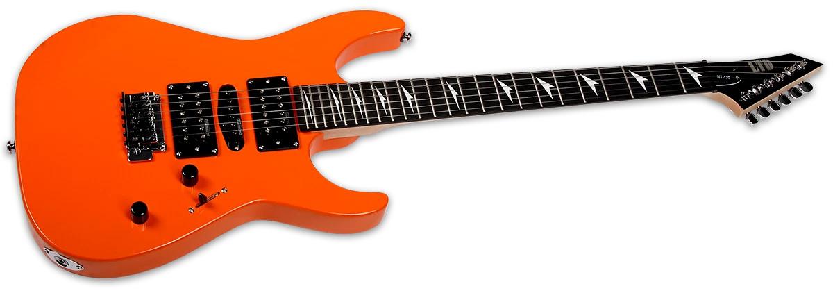 ESP LTD MT-130 Electric Guitar in Orange- Andertons Music Co.